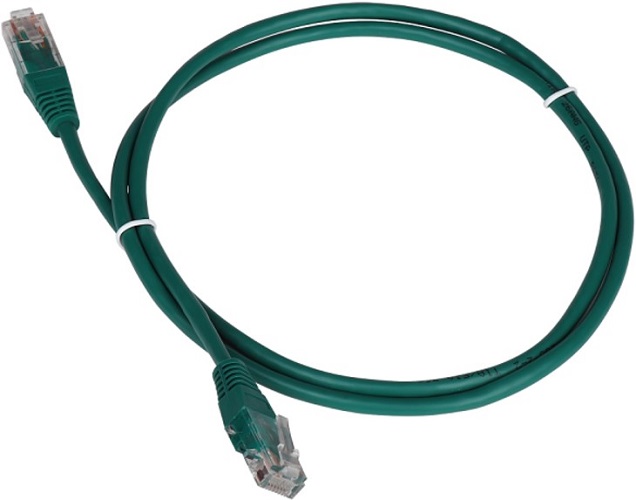 Кабель патч-корд U/UTP 6 кат. 0.5м Lanmaster LAN-PC45/U6-0.5-GN