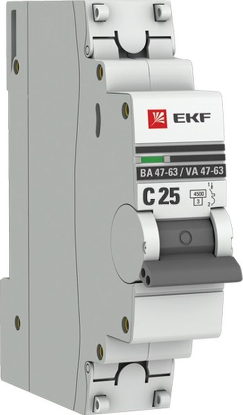 Автоматический выключатель EKF mcb4763-1-25C-pro