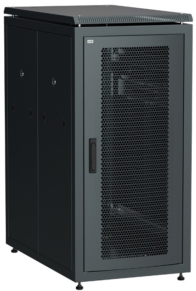 Шкаф напольный 19", 24U ITK LN05-24U61-PP