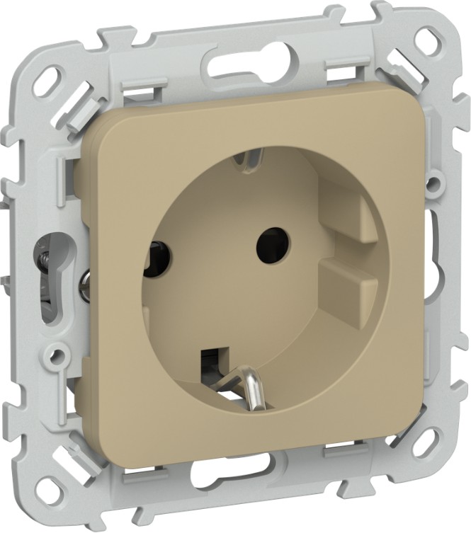 Розетка с заземлением IEK FI-R14-16-1-K59