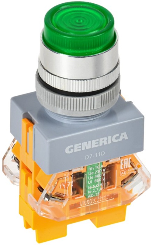 Кнопка управления GENERICA BBT50-11DNZS-3-11-K06-G