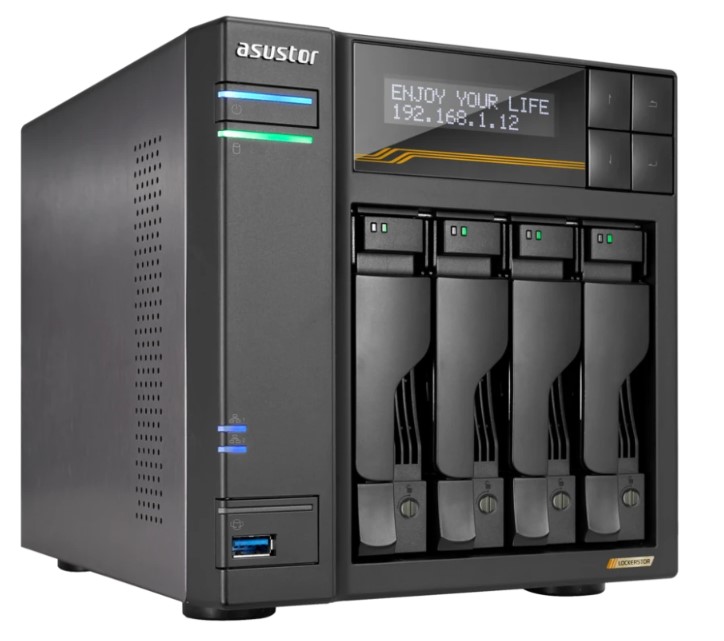 Сетевой накопитель данных ASUSTOR AS6804T
