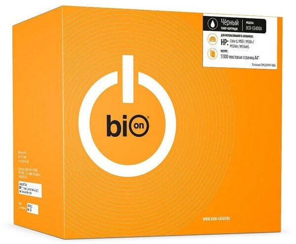 Тонер-картридж BION BCR-CE400A Черный