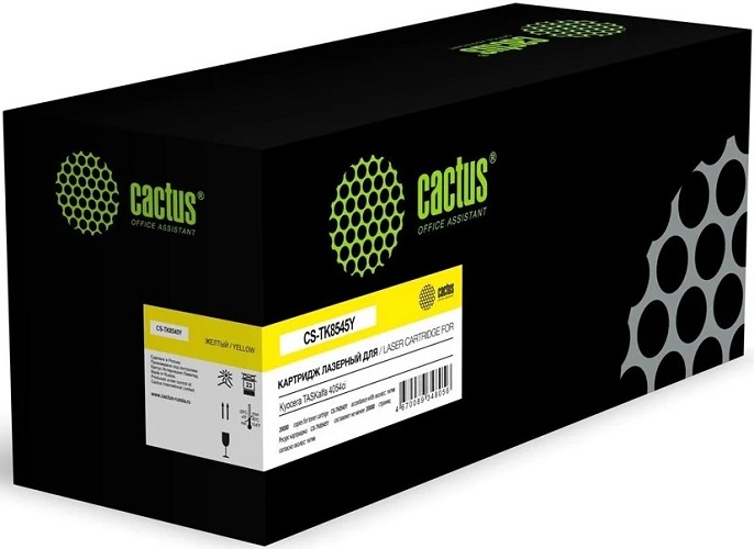 Тонер-картридж Cactus TK-8545Y Желтый