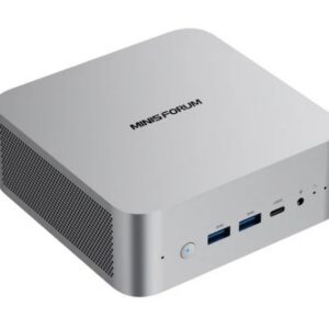 Мини ПК Minisforum X1 (AMD Ryzen 9 AI 9 HX 470 (12/24; 2ГГц; 24Мб), 2ГГц, 16ГБ DDR5, SSD 512 Гб, AMD Radeon Graphics, Windows 11 Профессиональная) [MF/X1/HX470/16/512]