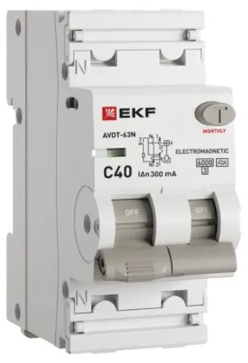 Автомат дифференциальный EKF D63N26MA40C300