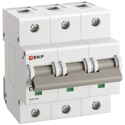 Автоматический выключатель EKF mcb47125-3-63C