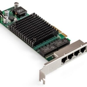 Сетевой адаптер Exegate EXE-I350-T4V2-PoE