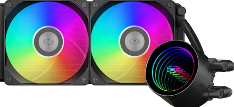 Система охлаждения жидкостная PCCooler DA240 V2 ARGB BK