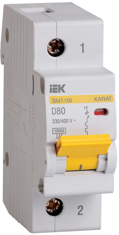 Автоматический выключатель IEK MVA40-1-080-D