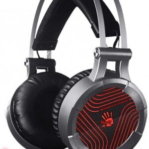 Проводная стереогарнитура A4Tech Bloody G530, Проводной, Охватывающие, Черно-серый, [Bloody G530]
