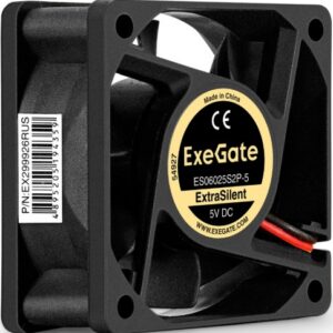 Вентилятор для корпуса Exegate 5В DC ExtraSilent ES06025S2P-5