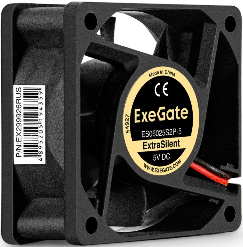 Вентилятор для корпуса Exegate 5В DC ExtraSilent ES06025S2P-5