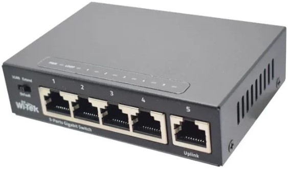Коммутатор неуправляемый Wi-Tek WI-SG105 v2