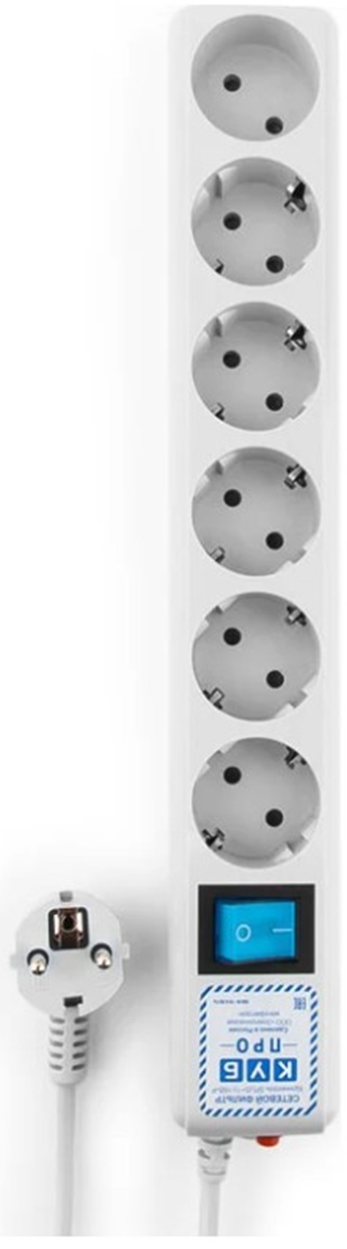 Сетевой фильтр Power Cube SPL(5+1)-16B-P-1,9M PRO