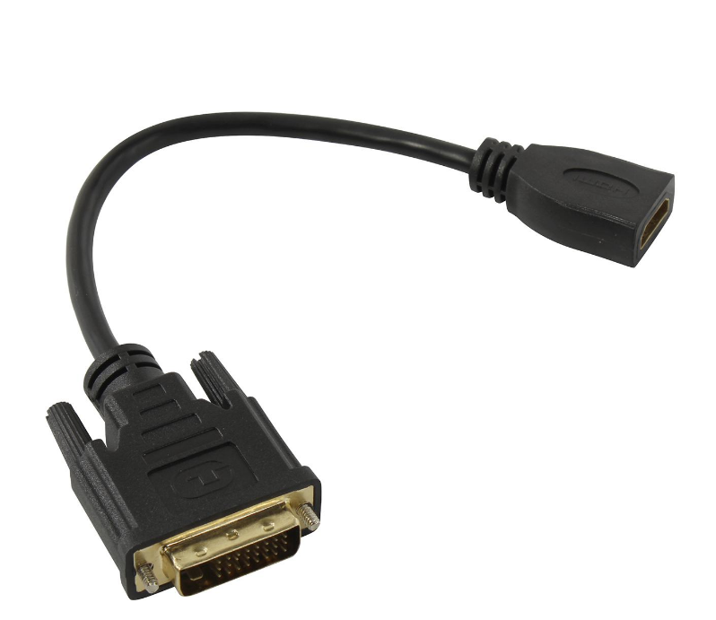 Кабель HDMI-DVI-D Exegate EX-CC-HDMIF-DVIM