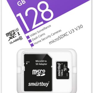 Карта памяти microSDXC 128GB SmartBuy SB128GBSDCCTV