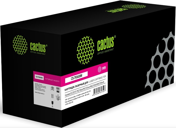 Тонер-картридж Cactus CS-TK5430M Пурпурный