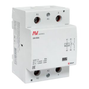 Контактор модульный EKF km-av-3-80-11-230V