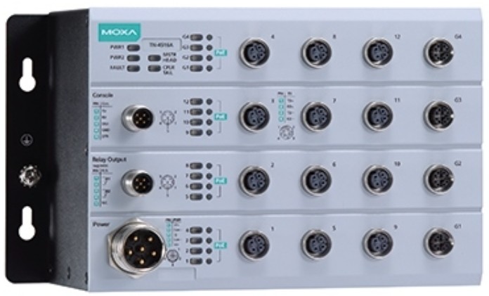 Коммутатор управляемый MOXA TN-4516A-12PoE-4GPoE-WV-T