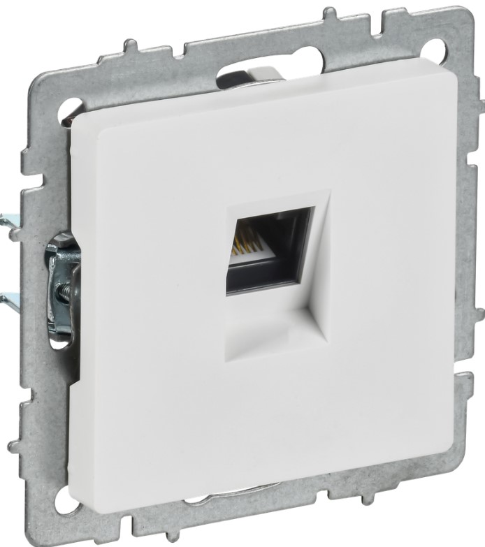 Розетка компьютерная IEK BR-K10-2-K91