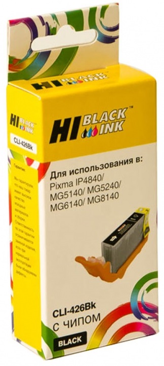 Тонер-картридж Hi-Black HB-CLI-426Bk Черный