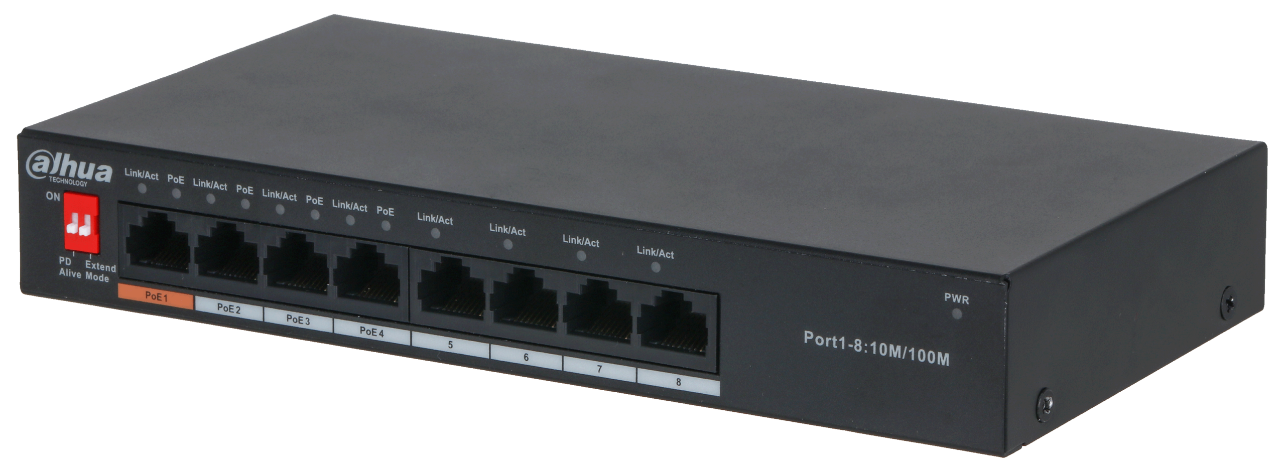 Коммутатор неуправляемый Dahua DH-PFS3008-8ET-60