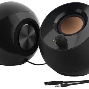 Компьютерная акустика 2.0 Creative Pebble, Черный, [51MF1680AA000]