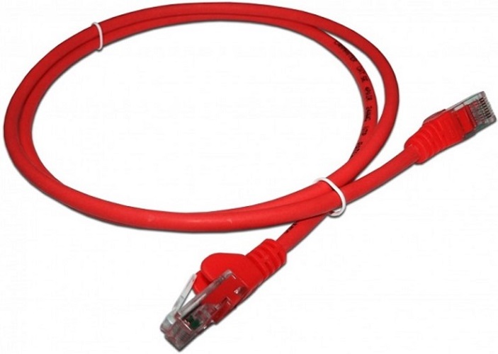 Кабель патч-корд F/UTP 5e кат. 3м Lanmaster LAN-PC45/S5E-3.0-RD