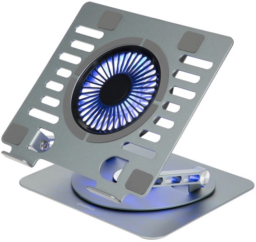 Подставка для ноутбука Digma D-NCP170-1XRGB110-360