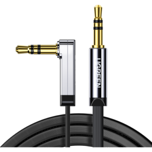Кабель 3.5 Jack (M) - 3.5 Jack (M), 2м, UGREEN AV119 Silver/Black