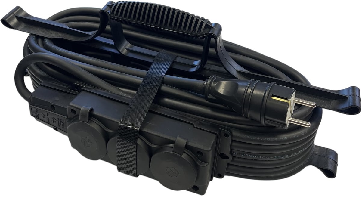 Удлинитель силовой iTOK i-CONNECT-COLOR-SUR-PVS-215-3-54-40-BLACK