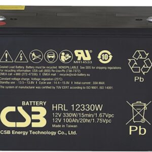 Аккумулятор CSB HRL12330W