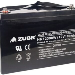 Батарея ZUBR HR12-390W(ZUBR)