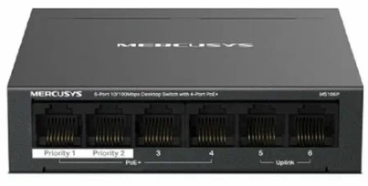 Коммутатор Mercusys MS106P