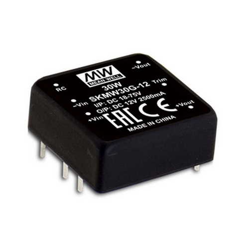 Преобразователь DC-DC модульный Mean Well SKMW30F-12