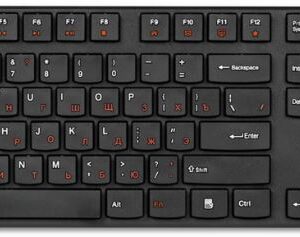 Мембранная клавиатура SmartBuy ONE 238, USB, Черный [SBK-238AG-K]