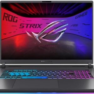 Ноутбук ASUS ROG Strix G18 G815LM-TT170 18" (Intel Core Ultra 9, 16Гб DDR5, SSD 1 Тб, GeForce RTX 5060, Без ОС) Серый [90NR0LP1-M007Y0]