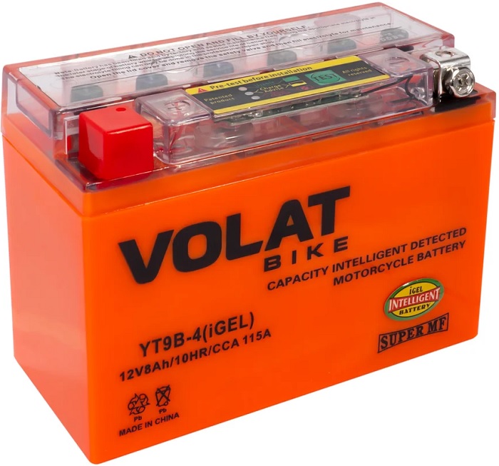 Батарея VOLAT YT9B-4(iGEL)Volat