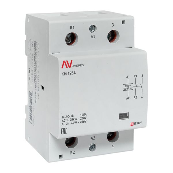 Контактор модульный EKF km-av-3-125-11-230V