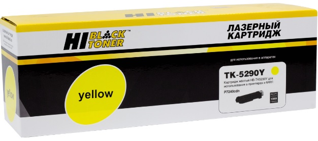 Тонер-картридж Hi-Black HB-TK-5290Y Желтый