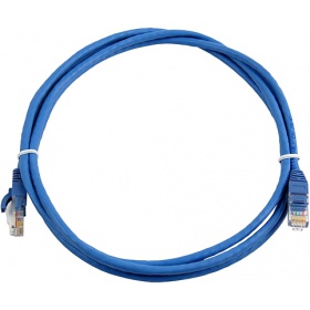 Кабель патч-корд U/UTP 5e кат. 1.5м NikoMax NMC-PC4UD55B-015-BL