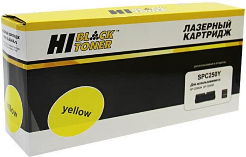 Тонер-картридж Hi-Black HB-SPC250Y Желтый