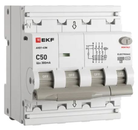 Автомат дифференциальный EKF D63N46E50C300