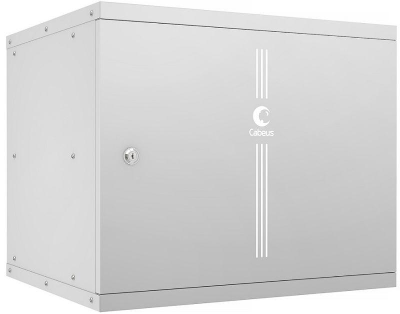 Шкаф настенный 19", 9U Cabeus WSC-05D-9U55/45m