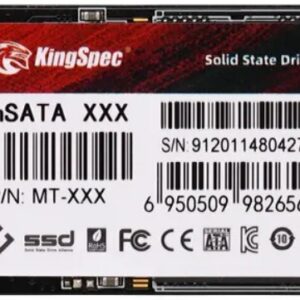 SSD накопитель 128 ГБ KINGSPEC MT-128, mSATA, [MT-128]