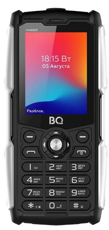 Мобильный телефон BQ 2449 Hammer Black
