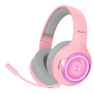 Беспроводная стереогарнитура Edifier G4BT pink, Bluetooth, Проводной, Охватывающие, Розовый, [G4BT pink]