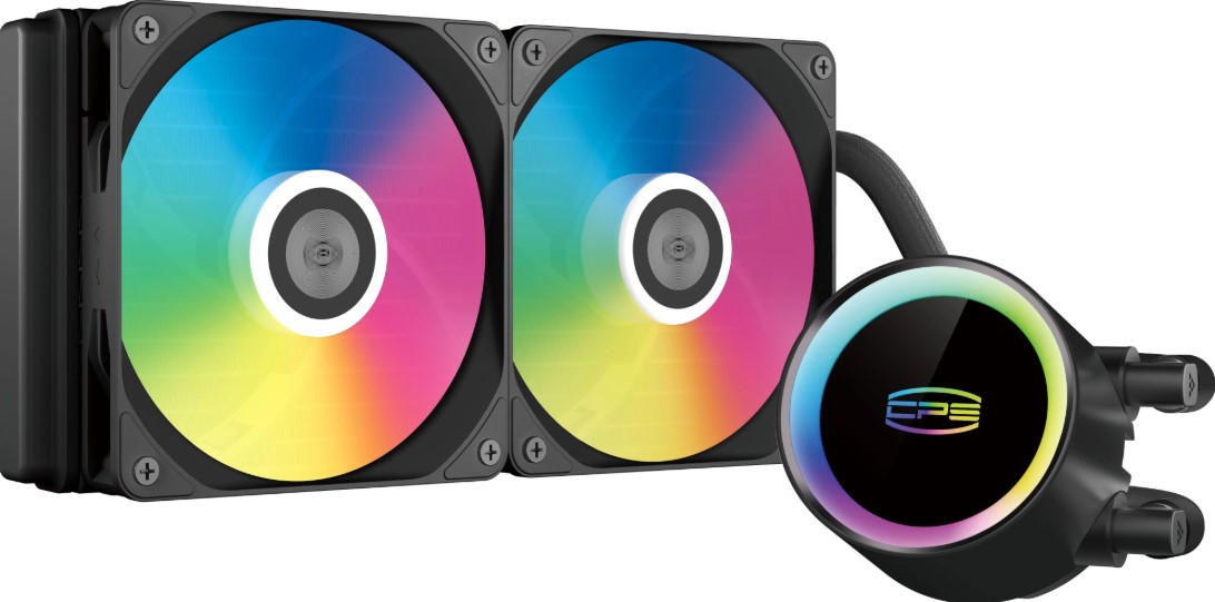 Система охлаждения жидкостная PCCooler DA240 MAX ARGB BK