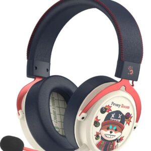 Беспроводные наушники A4Tech Bloody MR595 Proxy Boom, Bluetooth, Проводной, Радиоканал, Охватывающие, Бежевый, [MR595 beige/black]